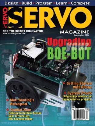 Servo September 2011 cover - 