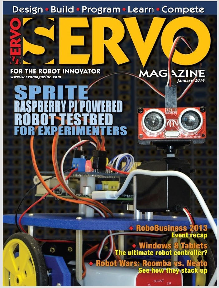Servo Magazine. Журнал серво на русском. Журнал робототехника