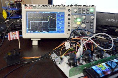 The Better Mousetrap Servo Tester @ Mikronauts.com