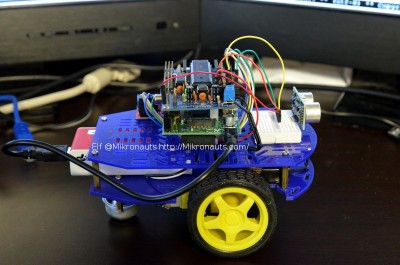 Elf RoboPi + Raspberry Pi Robot @Mikronauts https://Mikronauts.com/