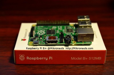 Raspberry Pi B+ @Mikronauts  https://Mikronauts.com