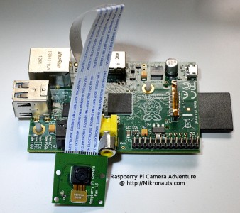 Raspberry Pi Camera @ https://Mikronauts.com