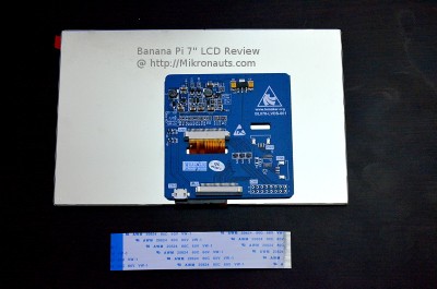 Banana Pi 7" LCD Review