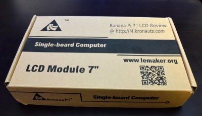 Banana Pi 7" LCD Review