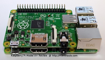 Raspberry Pi Model A+ Review   @ https://Mikronauts.com