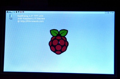 EastRising 4.3" TFT LCD  with Raspberry Pi Review @ https://Mikronauts.com