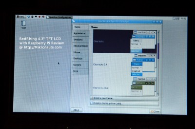 EastRising 4.3" TFT LCD  with Raspberry Pi Review @ https://Mikronauts.com