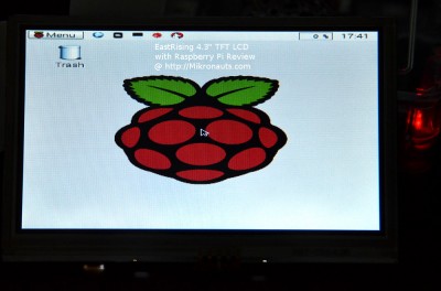 EastRising 4.3" TFT LCD  with Raspberry Pi Review @ https://Mikronauts.com