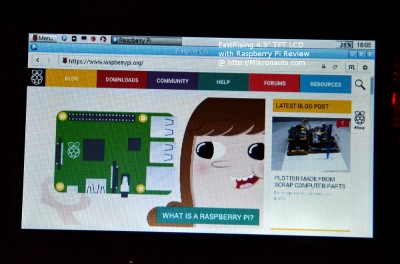 EastRising 4.3" TFT LCD  with Raspberry Pi Review @ https://Mikronauts.com