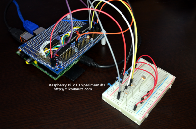 Raspberry Pi IoT Experiment #1 https://Mikronauts.com