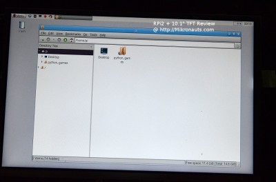 RPi2 + 10.1" TFT Review @ https://Mikronauts.com