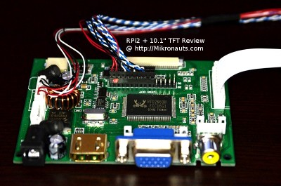 RPi2 + 10.1" TFT Review @ https://Mikronauts.com
