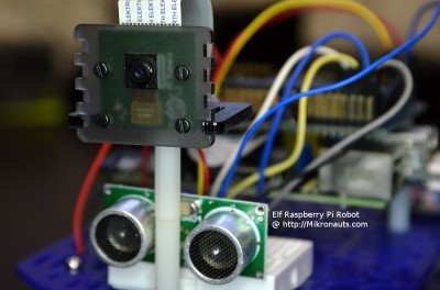 Elf Raspberry Pi Robot @ https://Mikronauts.com