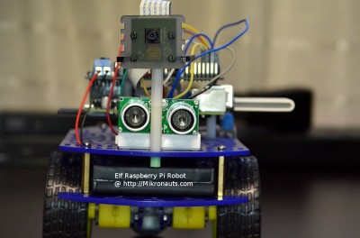 Elf Raspberry Pi Robot @ https://Mikronauts.com