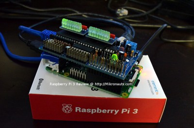 Raspberry Pi 3 Review @ https://Mikronauts.com
