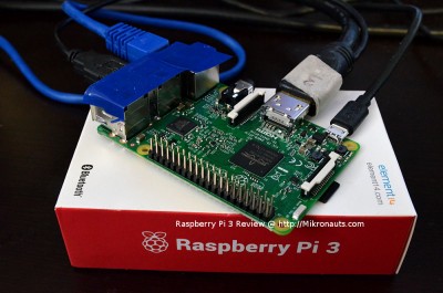 Raspberry Pi 3 Review @ https://Mikronauts.com