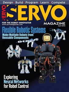 Servo April 2016 - Serving Raspberry Pi #4 - Sensors